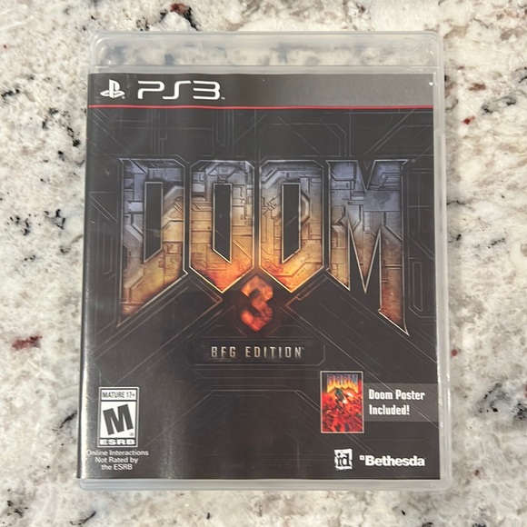 Doom 3 BFG Edition for PlayStation 3 (PS3) Complete CIB - Picture 1 of 4